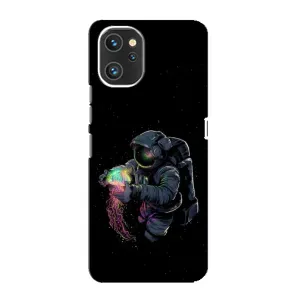 Силіконовый Чохол з принтом "Космонавти" на Umidigi A13 Pro (В руках земля)