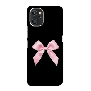 Чехол банты для Umidigi A13 (Бант на черном)