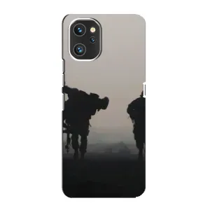Чехлы на военную тематику для Umidigi A13 (Бой солдат)