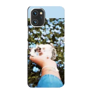 Чехлы с изображением разных животных для Umidigi A13 (Ежик на руках)