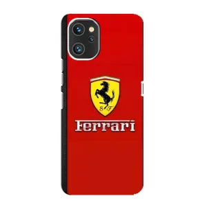 Силиконовый бампер с картинкой машины на Umidigi A13 (Ferrari Logo)