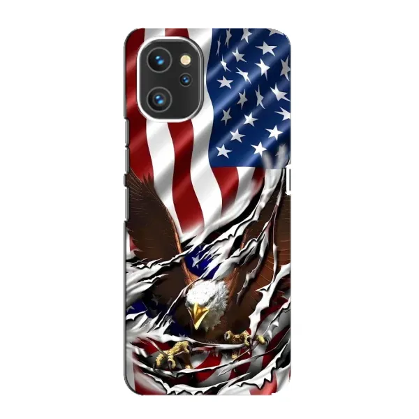 Чехол с рисунком «Флаг USA» для UMIDIGI A13 Чехол с рисунком «Флаг USA» для UMIDIGI A13