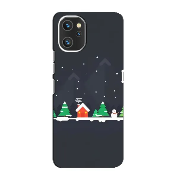 Чехол с рисунком «Город зимний» для UMIDIGI A13 Чехол с рисунком «Город зимний» для UMIDIGI A13