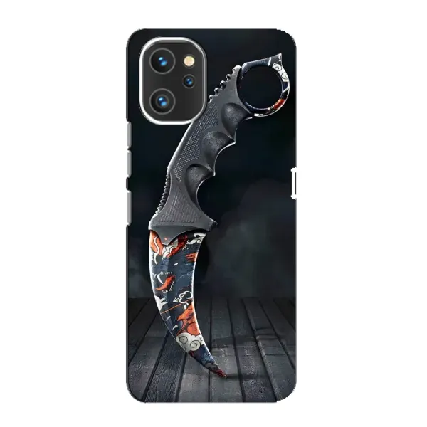 Чехол с рисунком «Кинжал КС ГО» для UMIDIGI A13 Чехол с рисунком «Кинжал КС ГО» для UMIDIGI A13