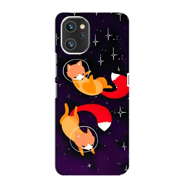 Чехол с рисунком «Лисы» для UMIDIGI A13 Чехол с рисунком «Лисы» для UMIDIGI A13