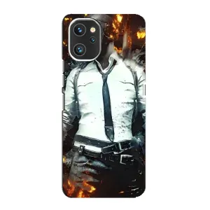 Силиконовый чехол с картинкой "Герой Pubg" на Umidigi A13 (Man Пубг)