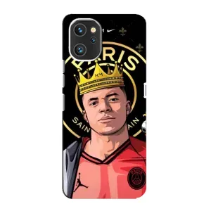 Чехол (TPU) с Футболистом на Umidigi A13 (Mbappe King)