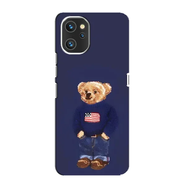 Чехол с рисунком «Мишка USA» для UMIDIGI A13 Чехол с рисунком «Мишка USA» для UMIDIGI A13