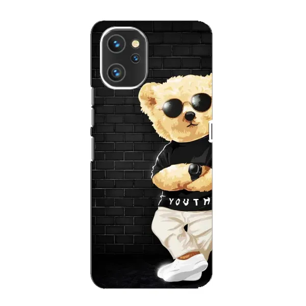 Чехол с рисунком «Мишка в очках» для UMIDIGI A13 Чехол с рисунком «Мишка в очках» для UMIDIGI A13