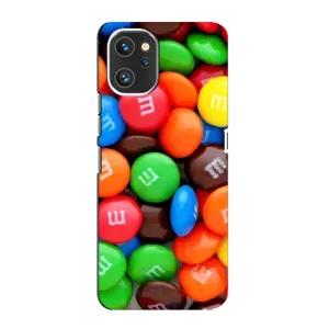 Чехол с изображением вкусной еды для Umidigi A13 (Разноцветные M&M'S)
