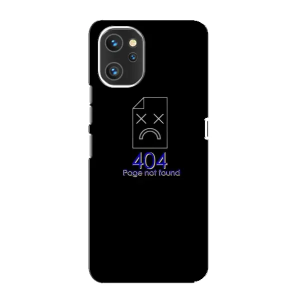 Чехол с рисунком «Ошибка 404» для UMIDIGI A13 Чехол с рисунком «Ошибка 404» для UMIDIGI A13