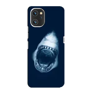 Силиконовый бампер с картинкой животных для Umidigi A13 (Пасть Акулы)