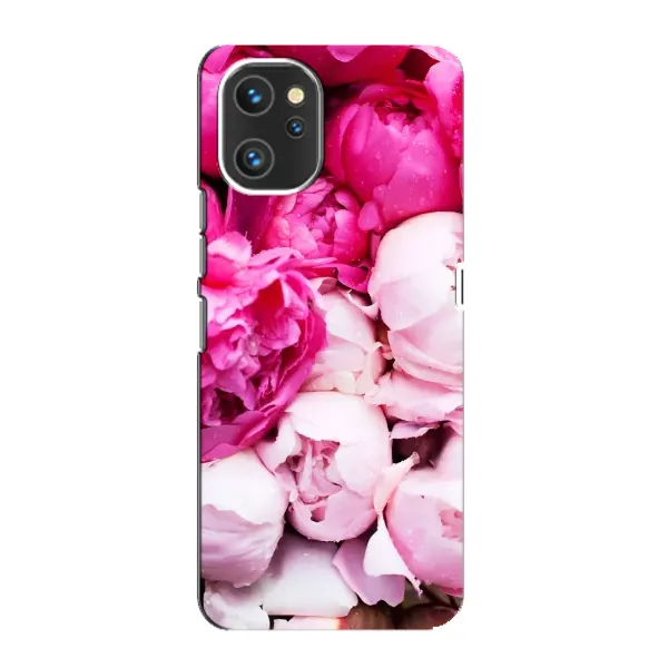 Чехол с рисунком «Пионы» для UMIDIGI A13 Чехол с рисунком «Пионы» для UMIDIGI A13