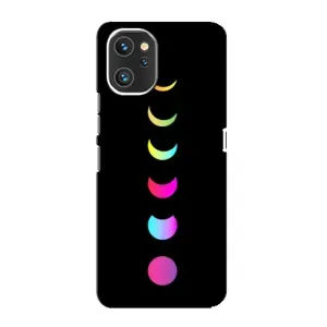 Чехол (ТПУ) с планетами на Umidigi A13 (Полнолуние)