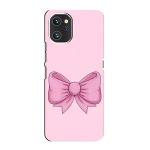 Чехол банты для Umidigi A13 (Розовый бантик)
