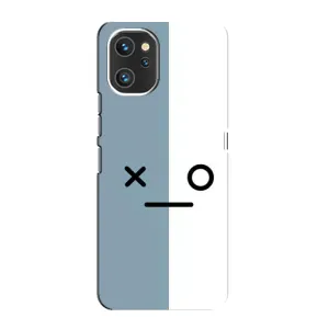 Силиконовые Чехлы (смешные стикеры) для Umidigi A13 (Серо-белый)