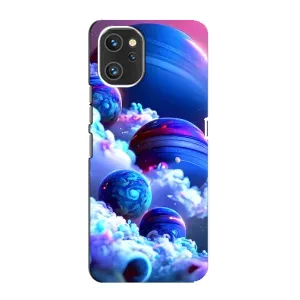Чехлы КОСМОС для Umidigi A13 (Синие планеты)