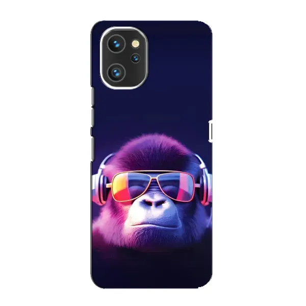 Чехол с рисунком «Стильная обезьяна» для UMIDIGI A13