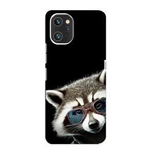 Силиконовый Чехол с Енотами на Umidigi A13 (Стильный Енот)