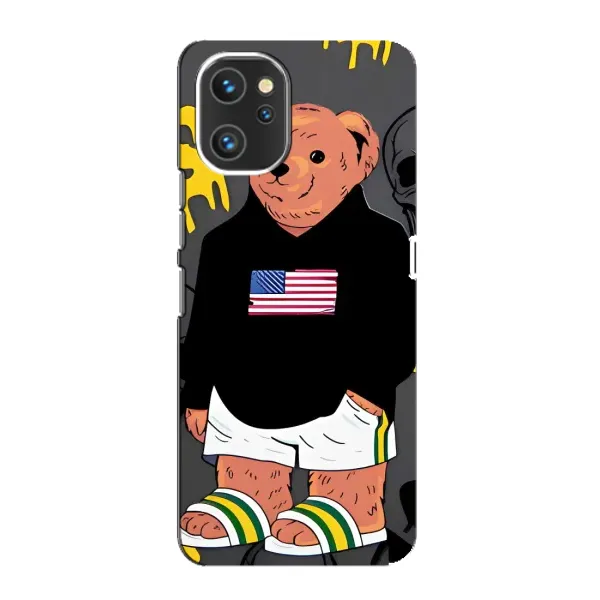 Чехол с рисунком «Teddy USA» для UMIDIGI A13 Чехол с рисунком «Teddy USA» для UMIDIGI A13