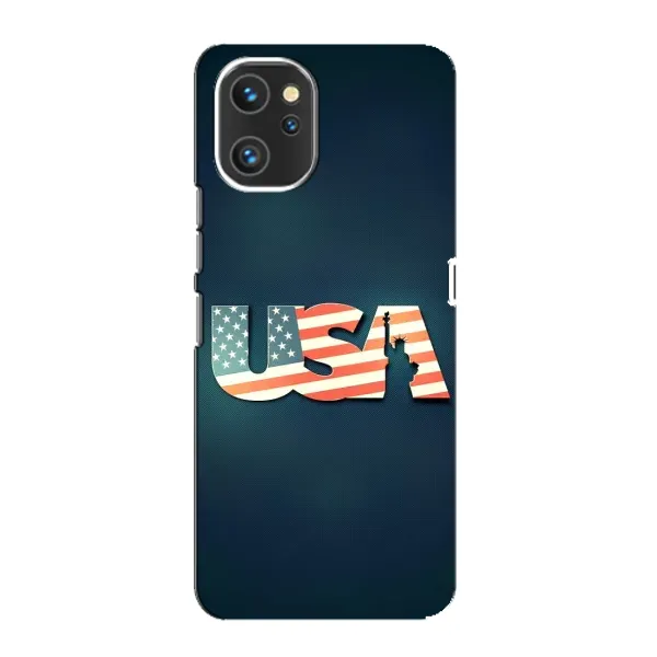 Чехол с рисунком «USA» для UMIDIGI A13 Чехол с рисунком «USA» для UMIDIGI A13