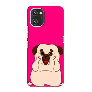 Чехол (ТПУ) Милые собачки для Umidigi A13 (Веселый Мопсик)