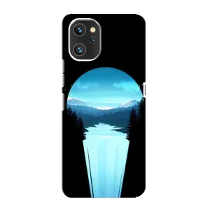 Летний Чехол на Umidigi A13 (Синий Водопад)