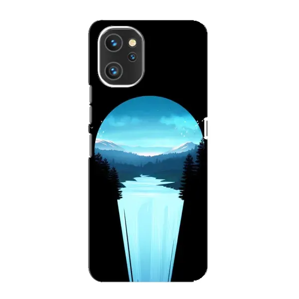 Чехол с рисунком «Синий Водопад» для UMIDIGI A13 Чехол с рисунком «Синий Водопад» для UMIDIGI A13