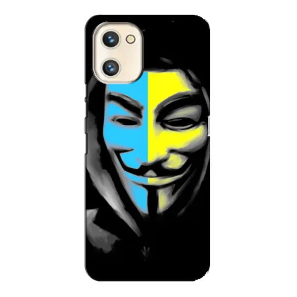 Чехол с рисунком «Анонимус патриот» для UMIDIGI A13s Чехол с рисунком «Анонимус патриот» для UMIDIGI A13s