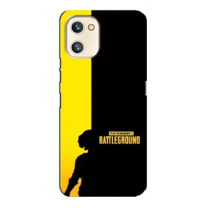 Чехол (TPU) с картинкой "Лого Пабг" на Юмидиджи A13с (Battlegrounds)
