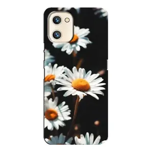 Чехол с ромашками на Umidigi A13s (Белые ромашки)