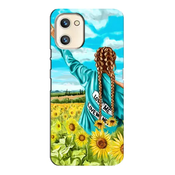 Чехол с рисунком «Девушка на поле» для UMIDIGI A13s Чехол с рисунком «Девушка на поле» для UMIDIGI A13s