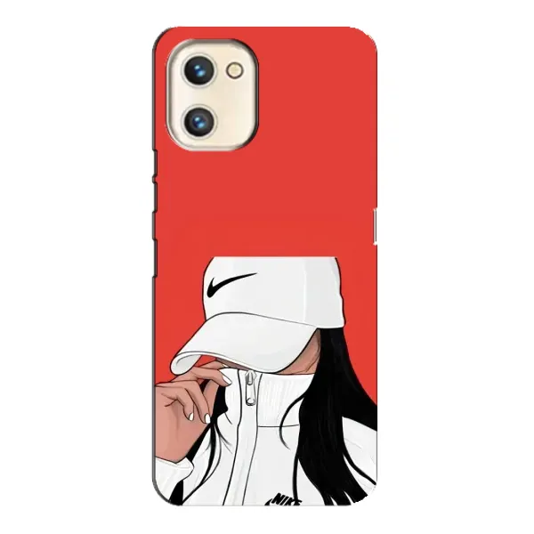 Чехол с рисунком «Девушка Nike» для UMIDIGI A13s Чехол с рисунком «Девушка Nike» для UMIDIGI A13s