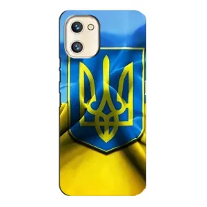 Чохол з картинкою (Патріотичний ГЕРБ) на Umidigi A13s (Герб і Прапор України)