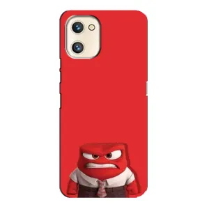 Чехол Головоломка для Umidigi A13s - (AlphaPrint) (Гнев)