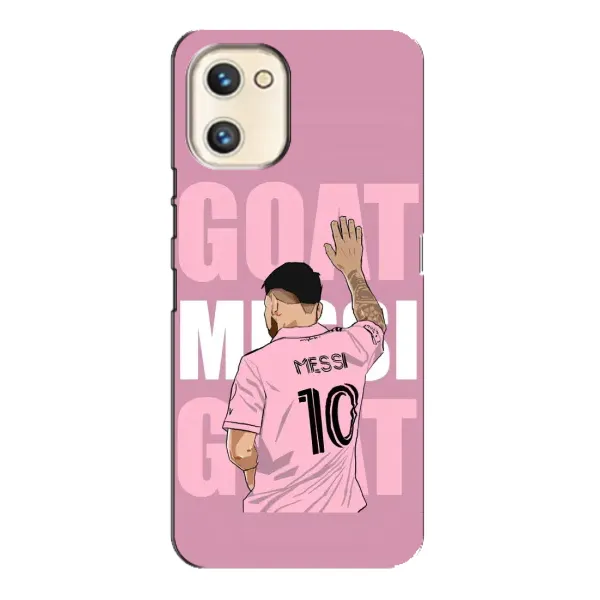 Чехол с рисунком «GOAT MESSI» для UMIDIGI A13s Чехол с рисунком «GOAT MESSI» для UMIDIGI A13s
