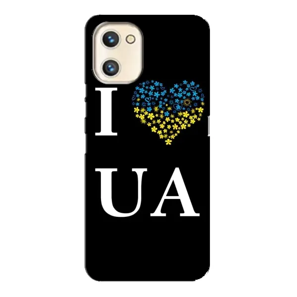Чехол с рисунком «I Love UA» для UMIDIGI A13s Чехол с рисунком «I Love UA» для UMIDIGI A13s