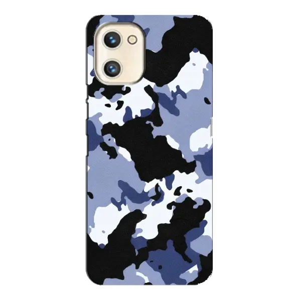 Чехол с рисунком «Камуфляжный Серый» для UMIDIGI A13s Чехол с рисунком «Камуфляжный Серый» для UMIDIGI A13s