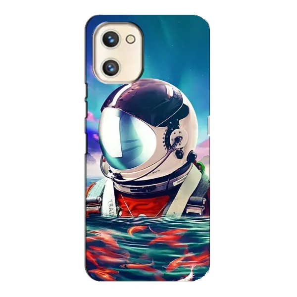 Чехол с рисунком «Космонавт в воде» для UMIDIGI A13s Чехол с рисунком «Космонавт в воде» для UMIDIGI A13s