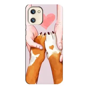 Чехол (ТПУ) Милые собачки для Umidigi A13s