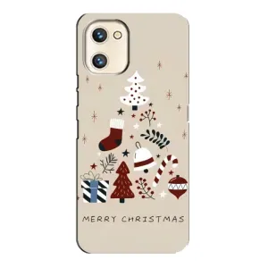 Чехол Санта Клаус для Umidigi A13s (Merry Christmas)