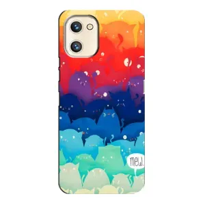 Силіконовий чохол з котиком для Umidigi A13s (Mew)