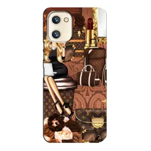 Чехол Стиль Louis Vuitton на Umidigi A13s (Мода Луи Виттон)