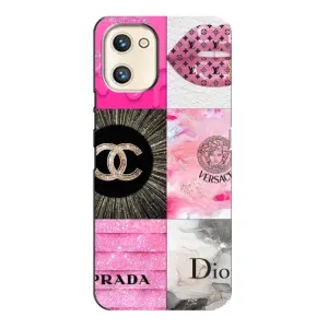 Чохол (Dior, Prada, YSL, Chanel) для Umidigi A13s (Модніца)