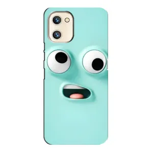 Силиконовые Чехлы (смешные стикеры) для Umidigi A13s (Забавное мятное лицо)