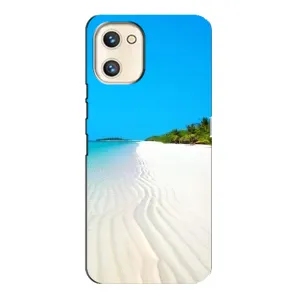 Летний Чехол на Umidigi A13s (Море песок)