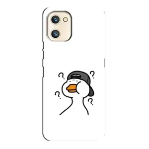 Бампер с принтом Мемы для Umidigi A13s (Непонимание)