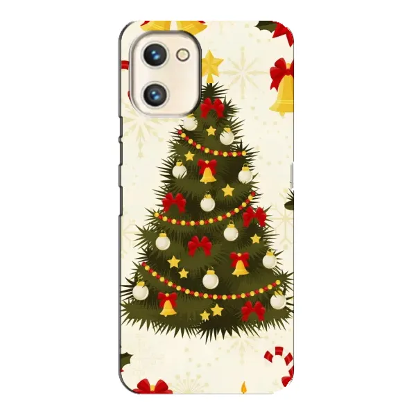 Чехол с рисунком «Новогодний принт» для UMIDIGI A13s Чехол с рисунком «Новогодний принт» для UMIDIGI A13s