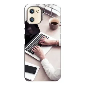 Силиконовый бампер (Работники) на Umidigi A13s (Офисный работник)