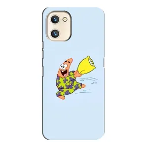 Чехлы с Патриком на Umidigi A13s (Патрик с подушкой)